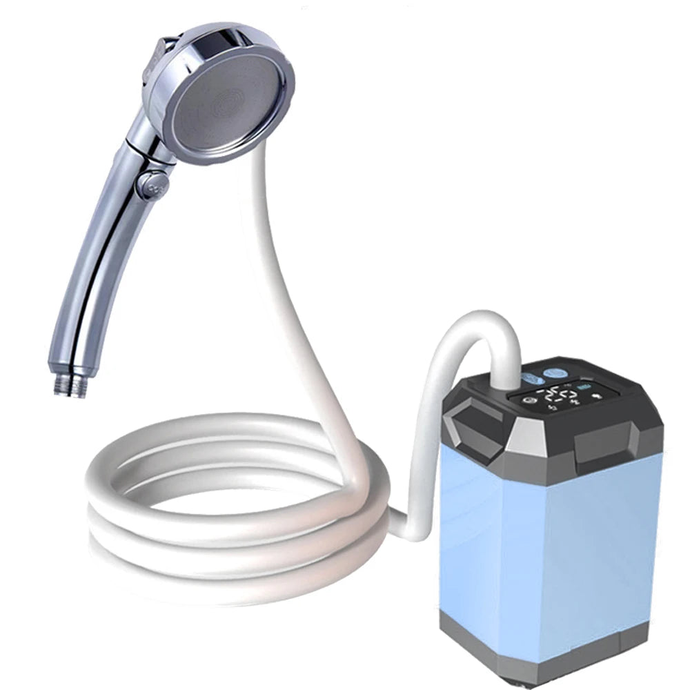 Portable Camping Shower Digital Display for Camping or Pets