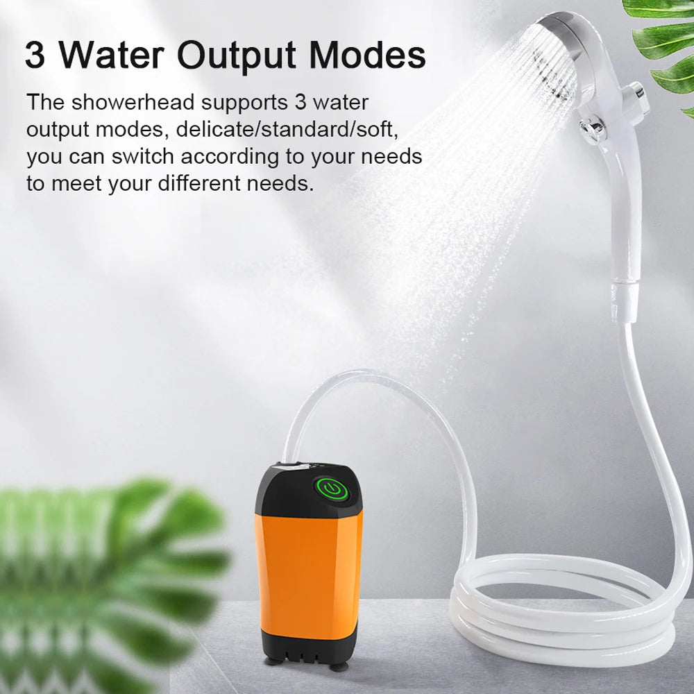 Portable Camping Shower Digital Display for Camping or Pets