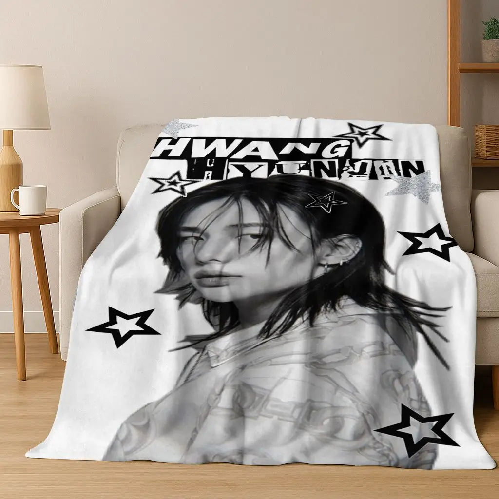 3D K-Pop singer blanket? Vibe. Super soft and cozy throw for like, literally everywhere—bed, couch, picnic, dorm. Major gift energy.