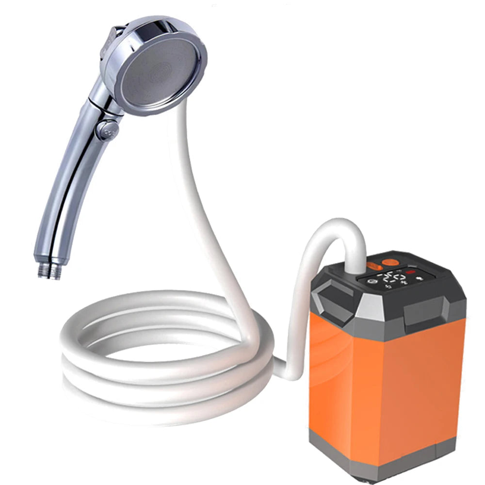 Portable Camping Shower Digital Display for Camping or Pets